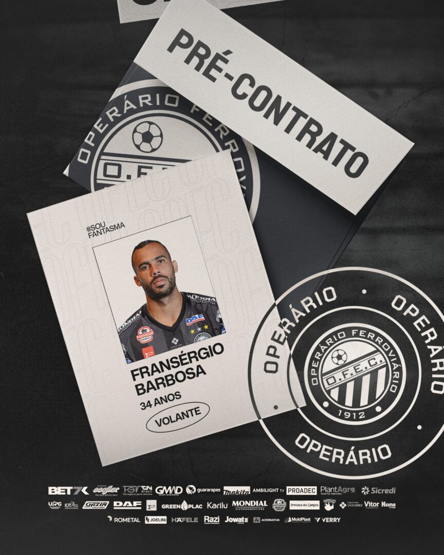 Veja quem são os jogadores já anunciados pelo Operário para a temporada 2025